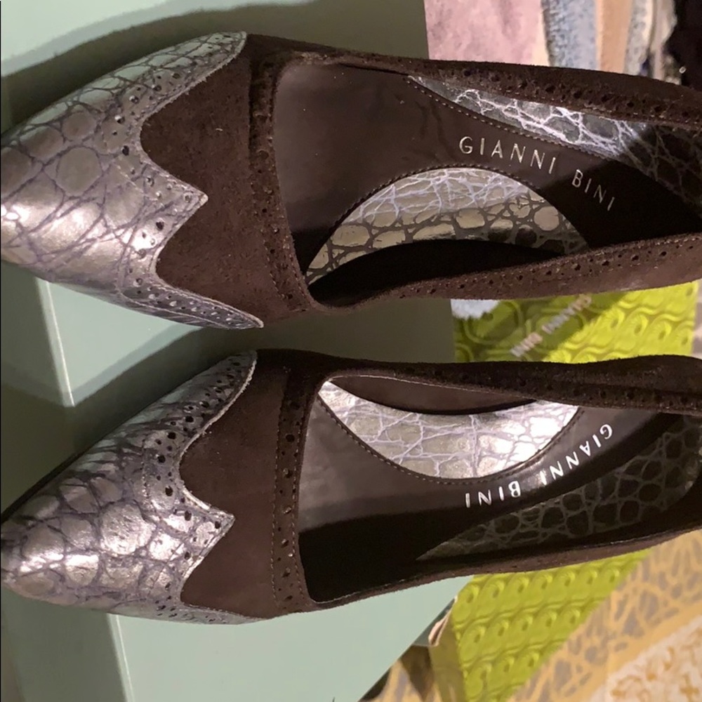 Nice suede dress shoe